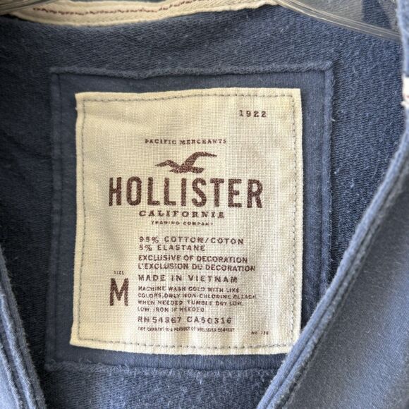 VNTG Hollister Y2K Girls Sz M Baby Doll Fitted Hoodie Pullover V-Neck Sweatshirt - Picture 3 of 16